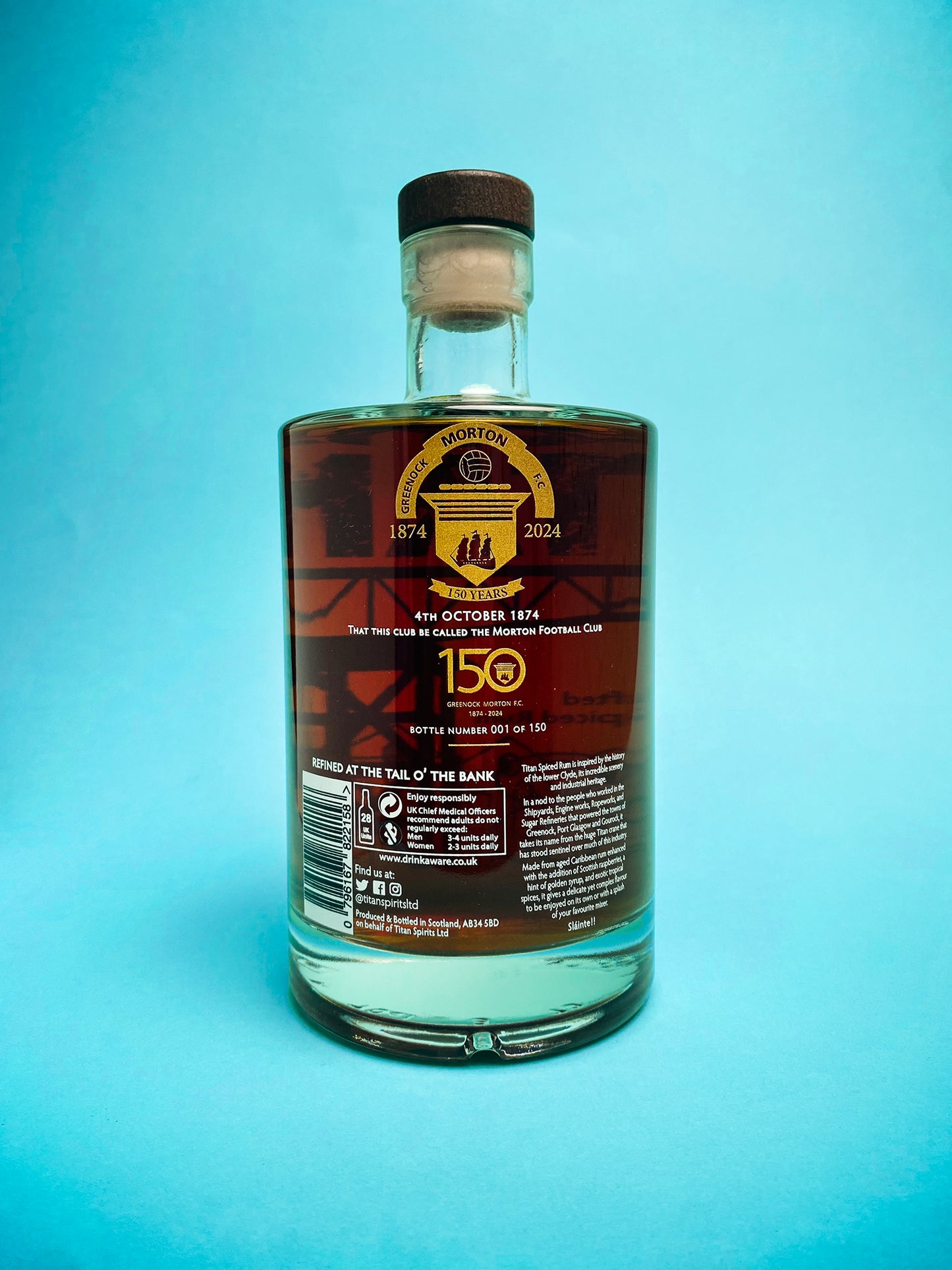 Limited Edition Morton 150 year Bottle