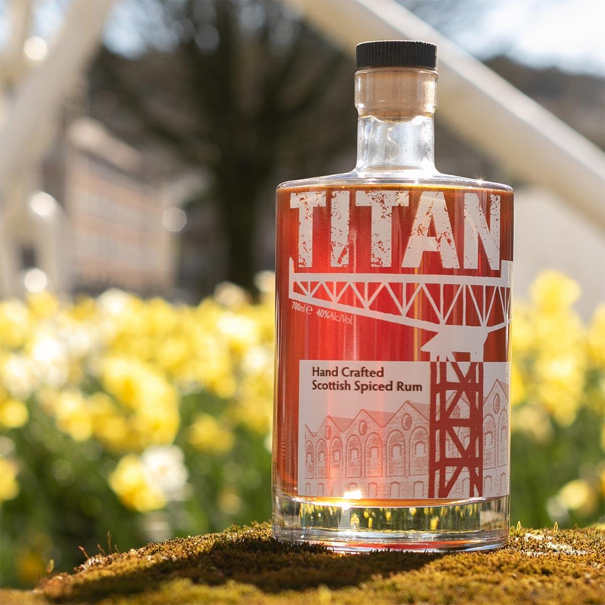 Multi Award Winning Titan Spiced Rum (70cl, 40% ABV)