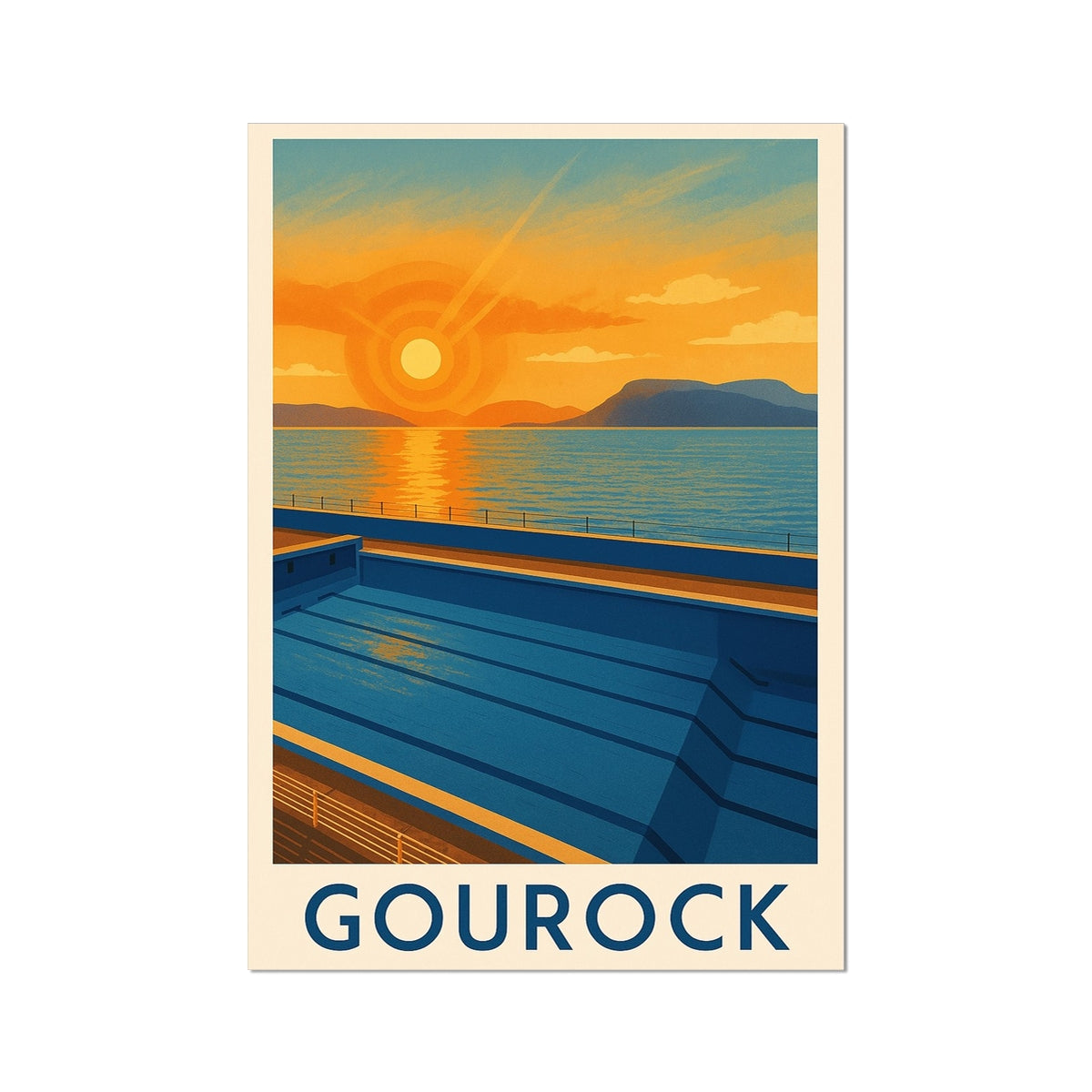 Gourock Pool Fine Art Print