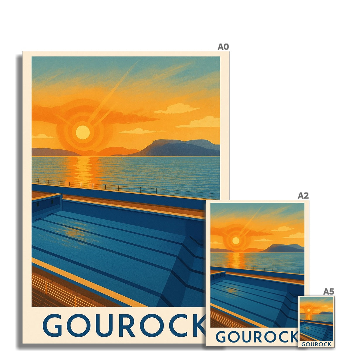 Gourock Pool Fine Art Print