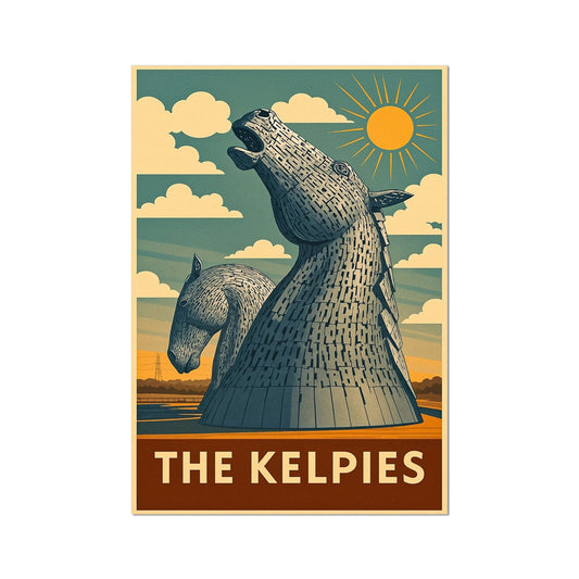 The Kelpies Fine Art Print