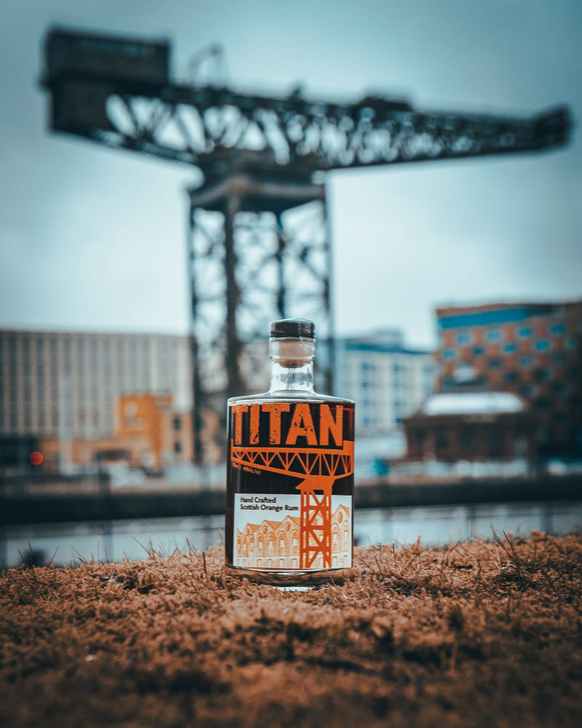 Titan Spiced Rum made in Greenock