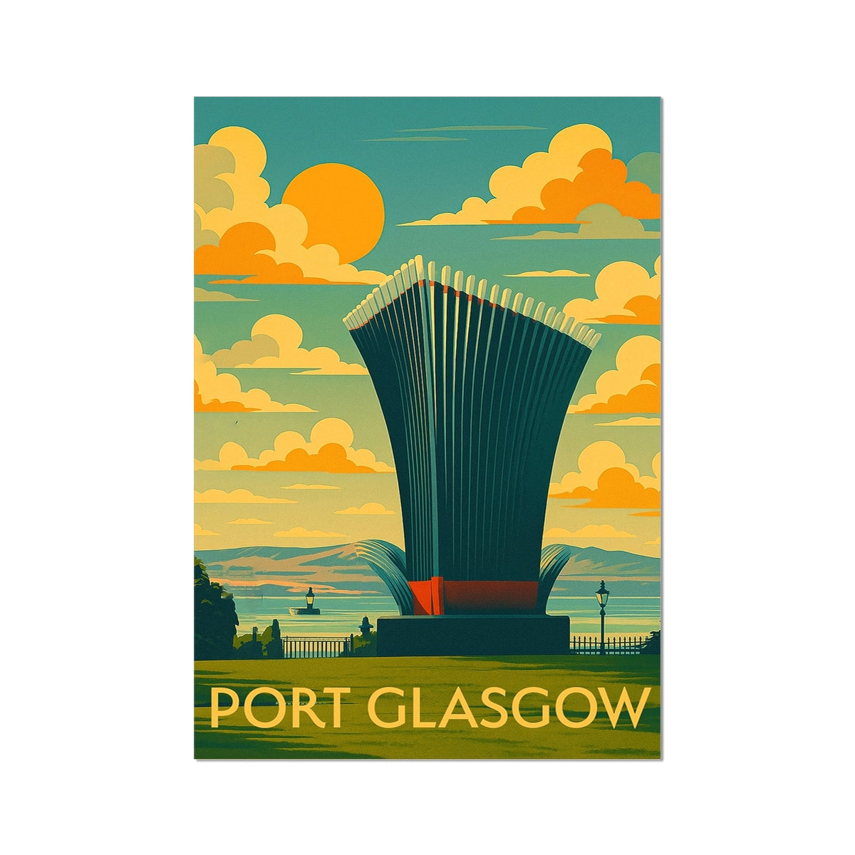 Endeavour Port Glasgow Fine Art Print