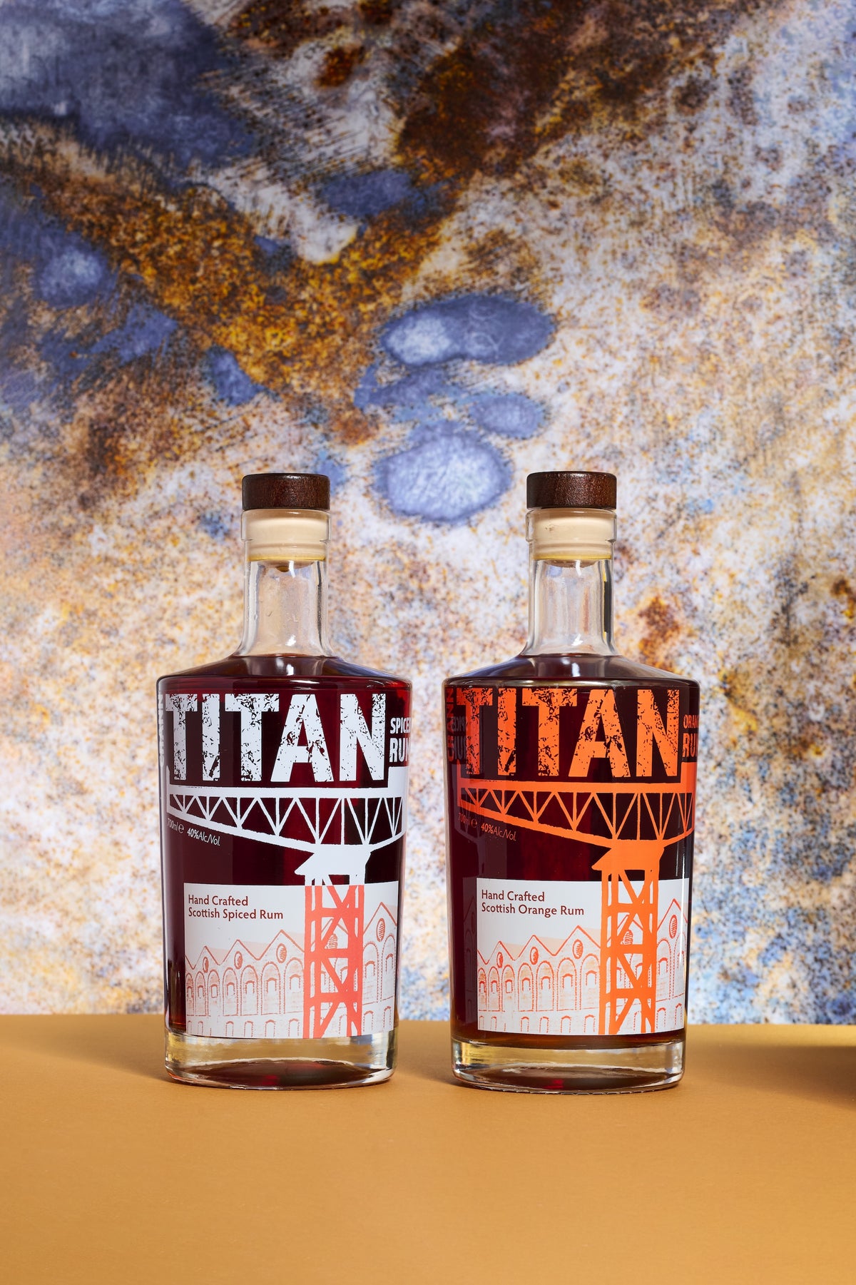 Titan Spiced Rum crafted and blended on the Clyde
