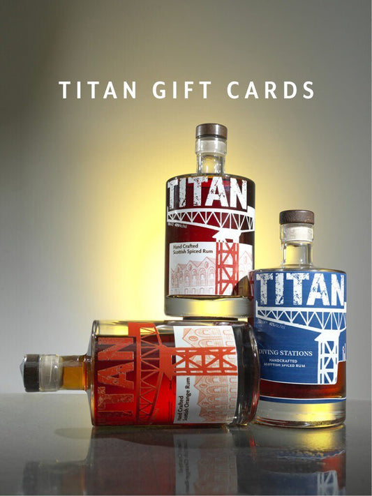 Tarjeta regalo Titan Spirits - Ron escocés artesanal