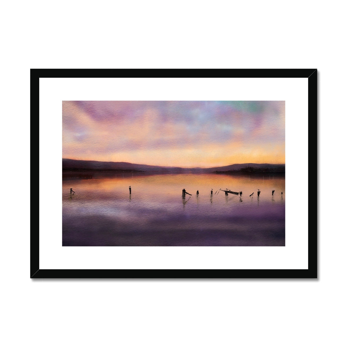Admiralty Jetty Dusk Art Prints