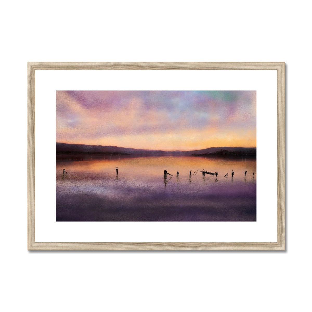 Admiralty Jetty Dusk Art Prints