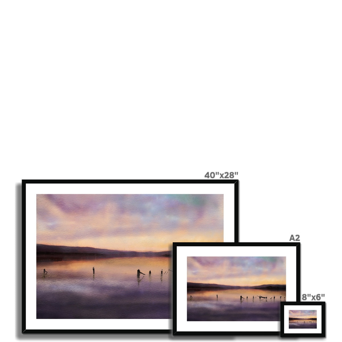 Admiralty Jetty Dusk Art Prints