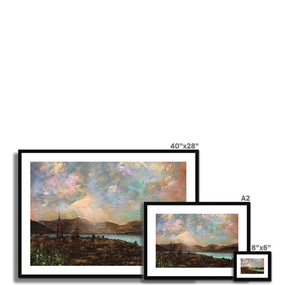 Angels Fingers Over Greenock Art Prints
