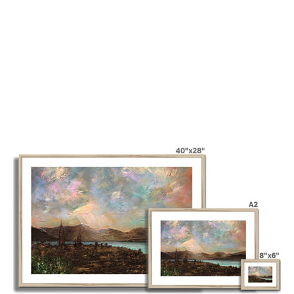 Angels Fingers Over Greenock Art Prints
