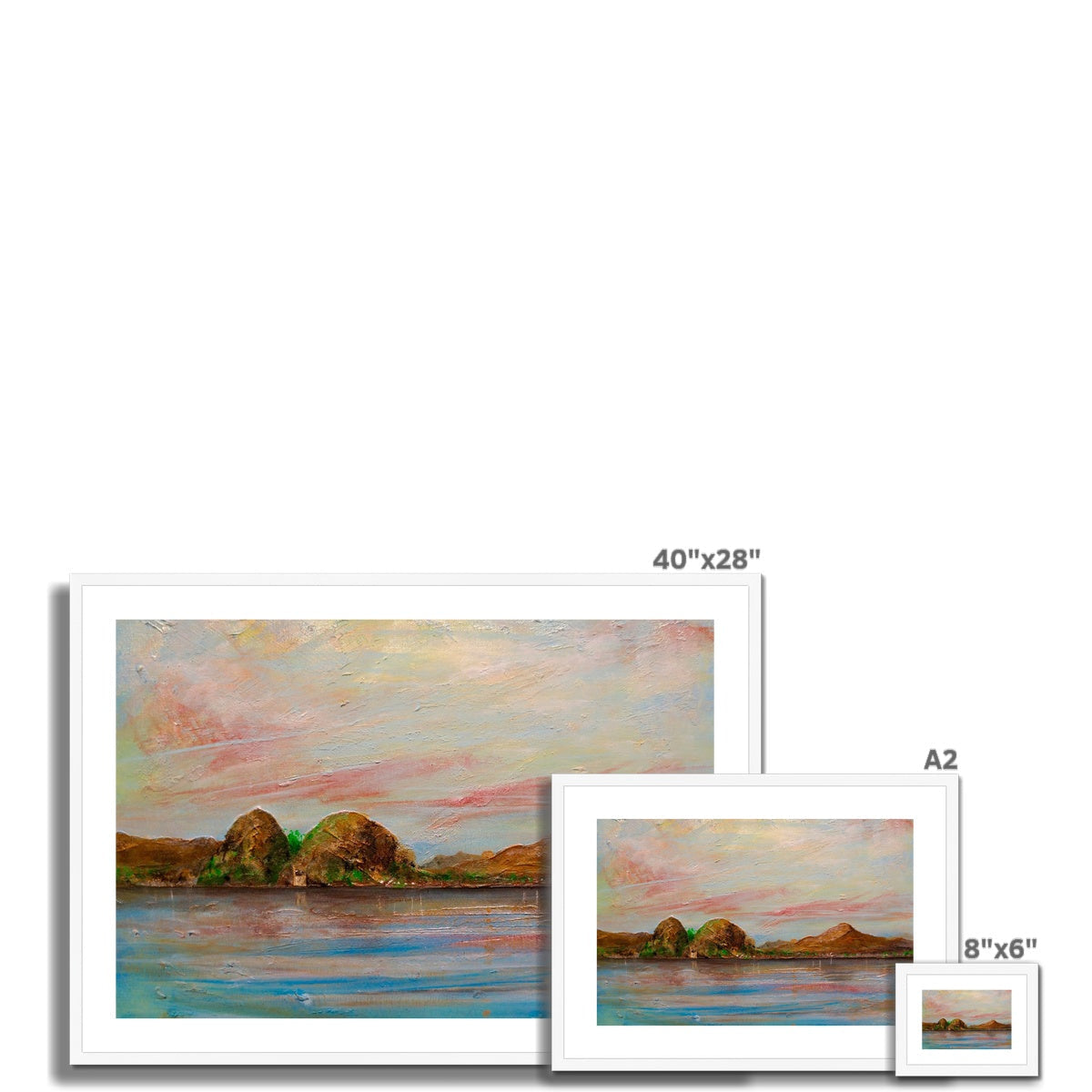 Ben Lomond & Dumbarton Rock Art Prints