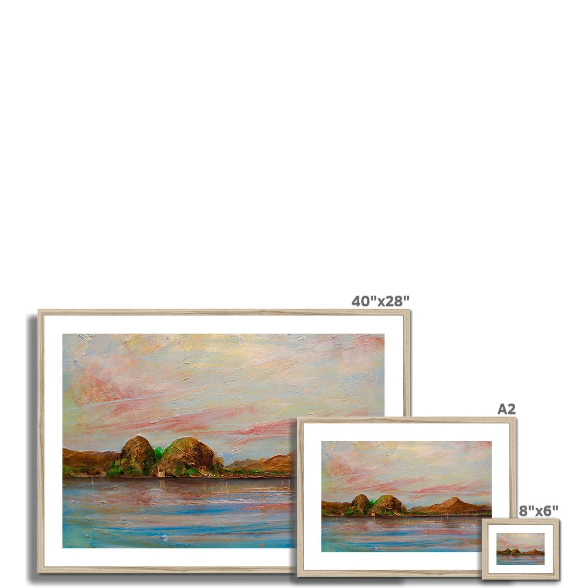 Ben Lomond & Dumbarton Rock Art Prints