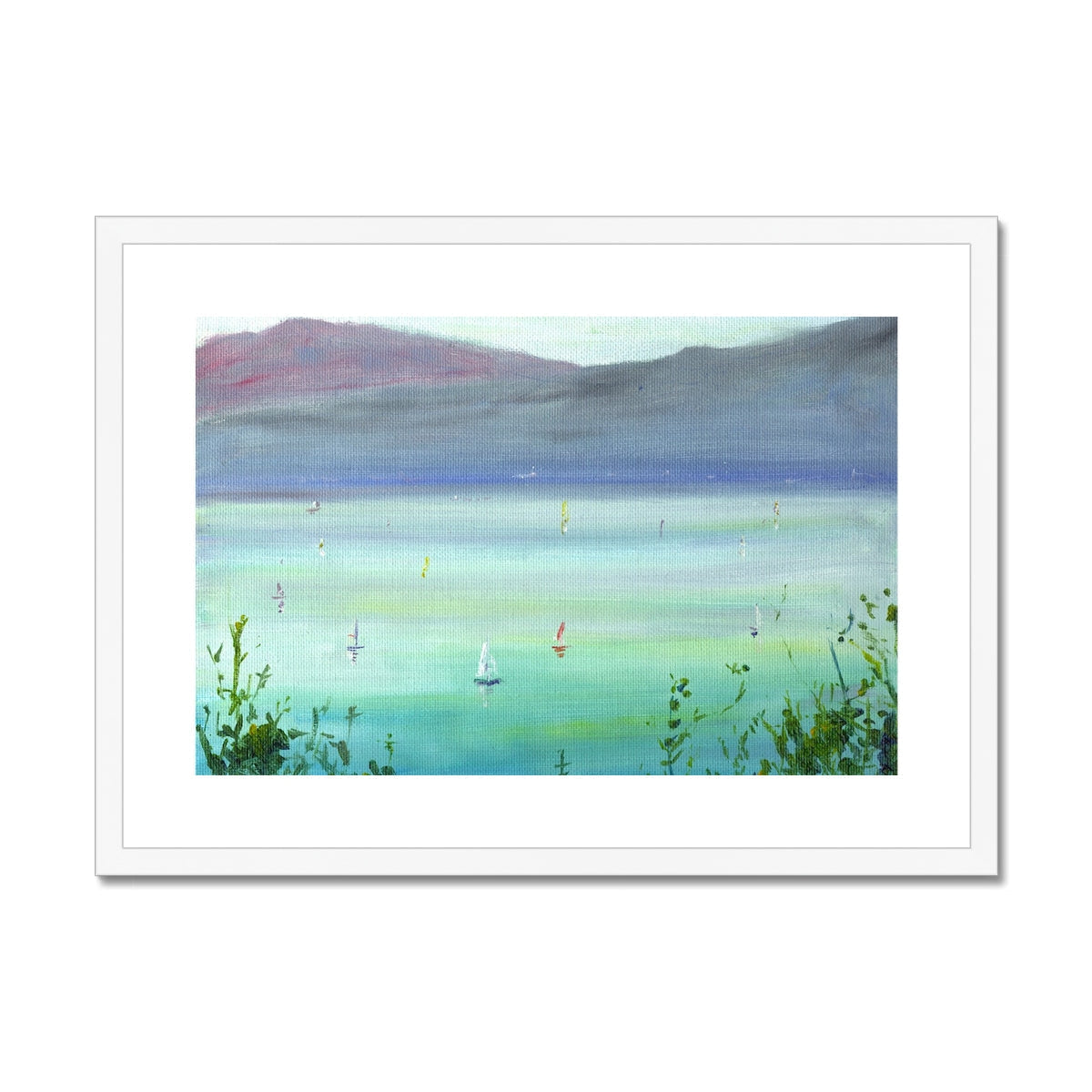 Boats On The Clyde Art Prints