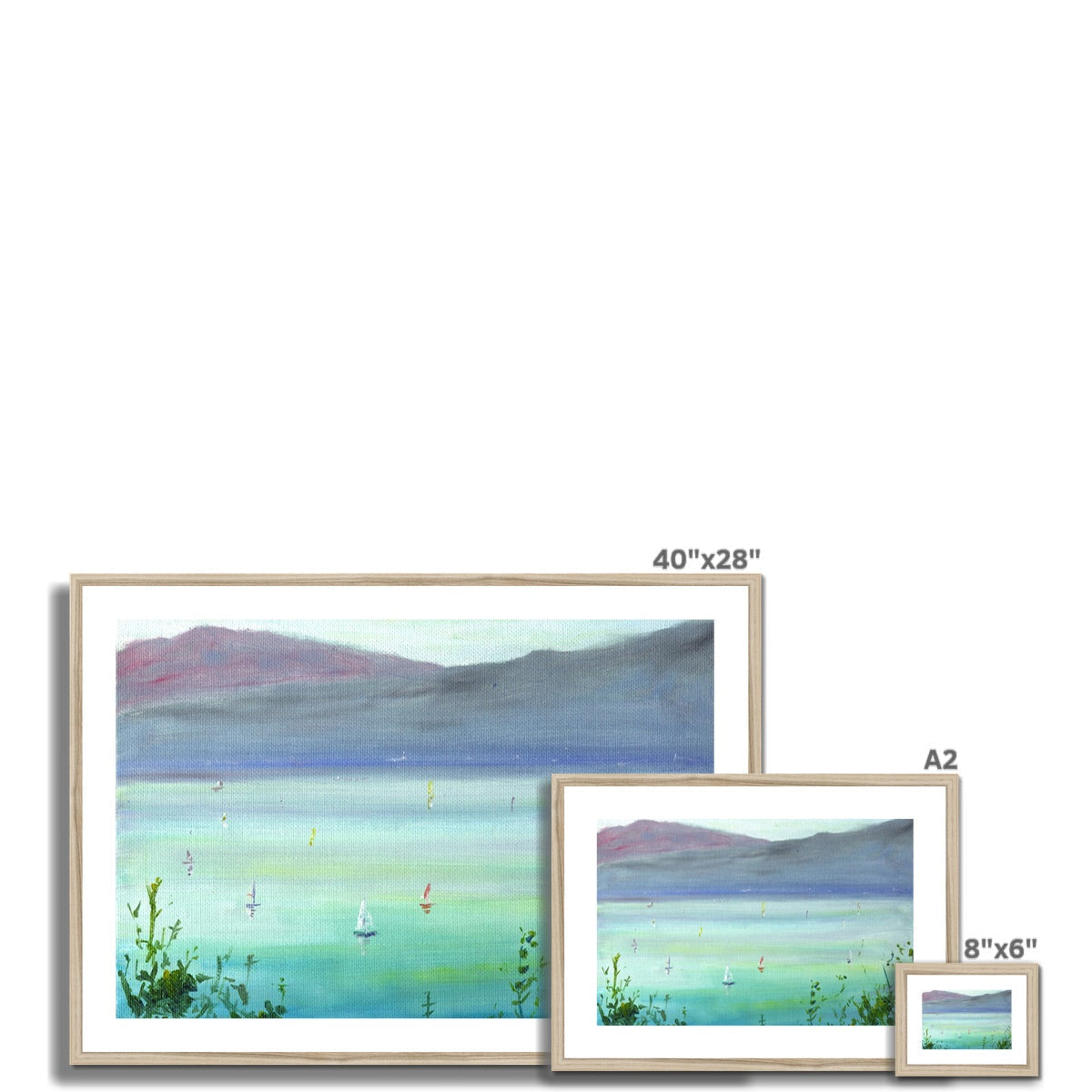 Boats On The Clyde Art Prints