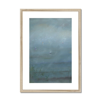 Boats In The Mist Art Prints