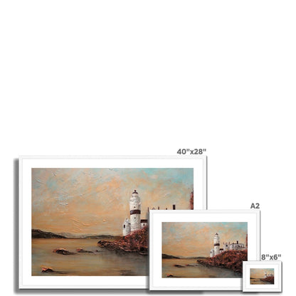 Cloch Lighthouse Dawn Art Prints