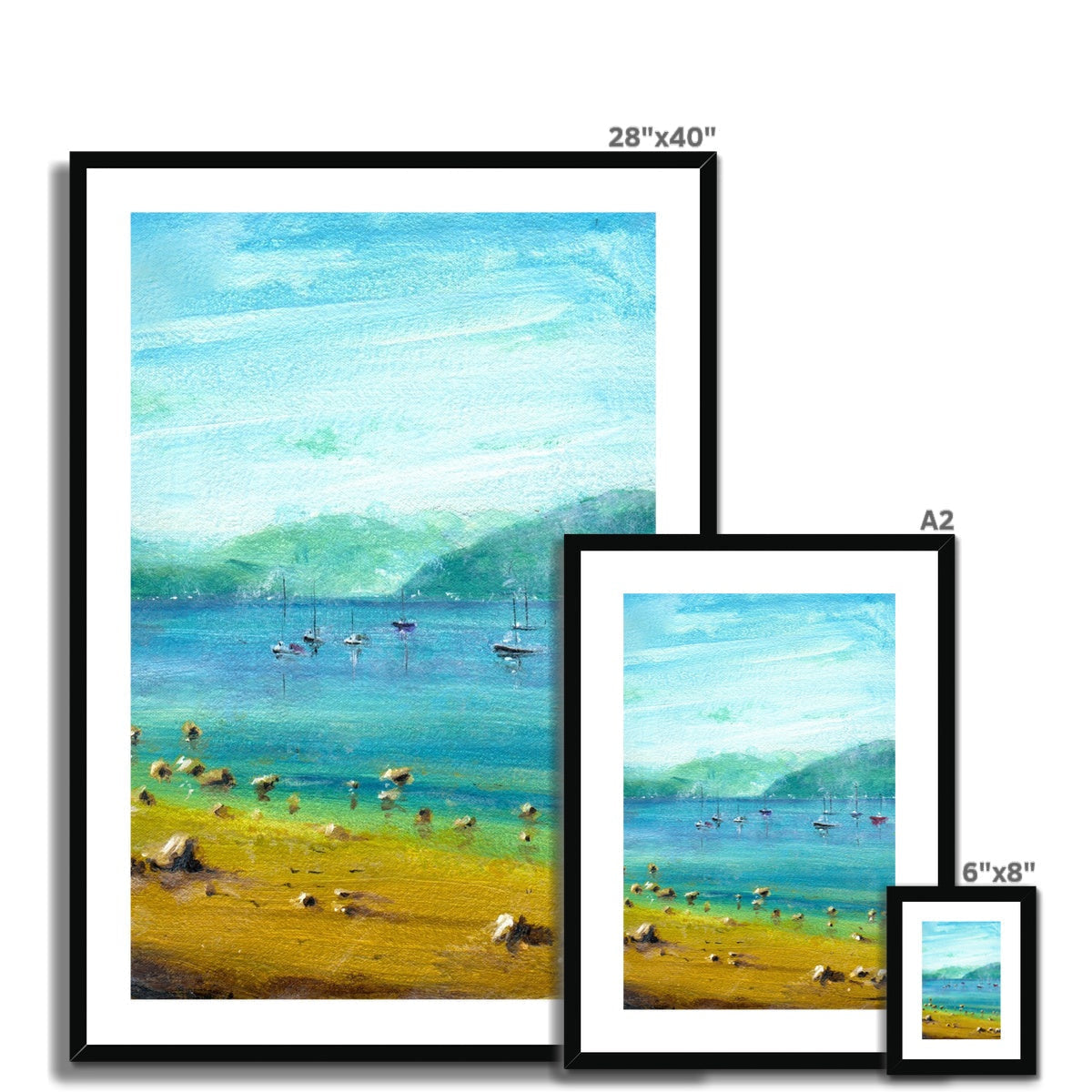 A Clyde Summer Day Art Prints