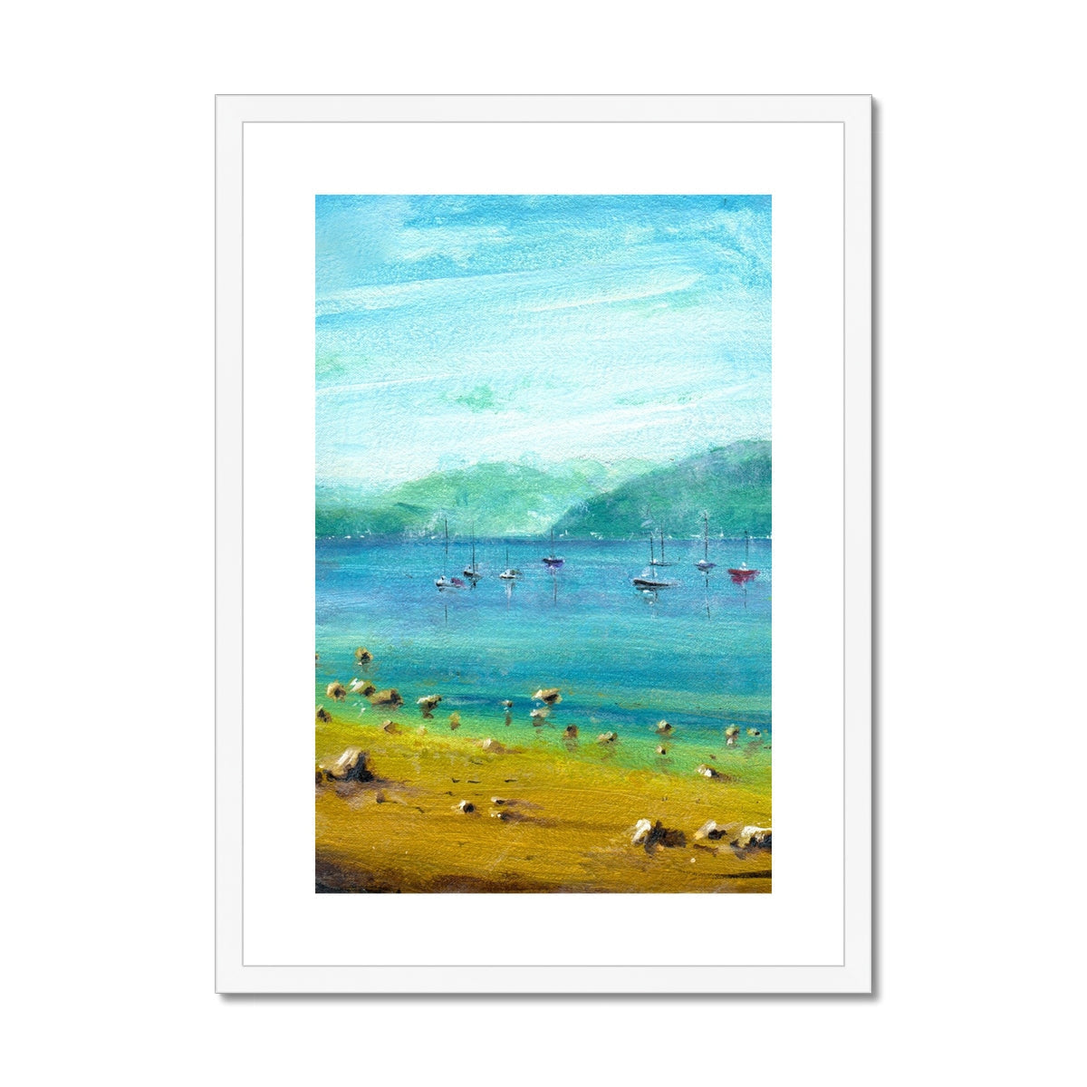 A Clyde Summer Day Art Prints