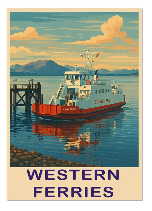 Western Ferries Fine Art Print