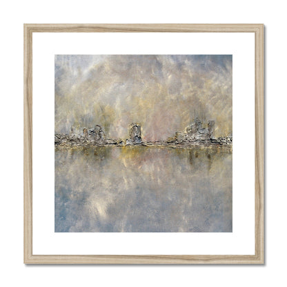 Glasgow Docks In Mist Art Prints