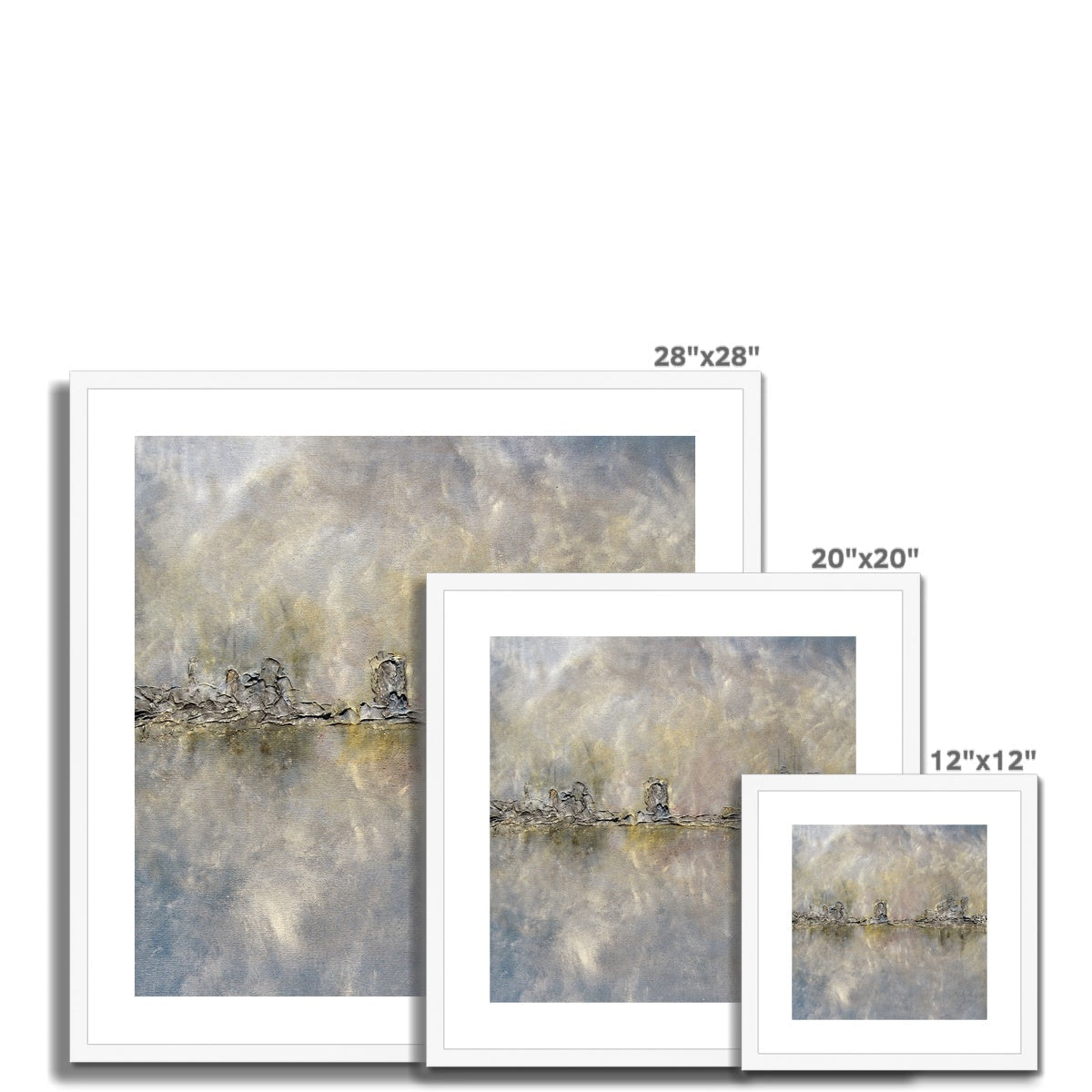 Glasgow Docks In Mist Art Prints