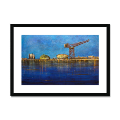 Glasgow Moonlight Art Prints