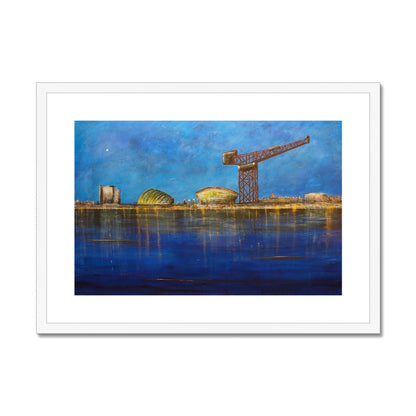 Glasgow Moonlight Art Prints