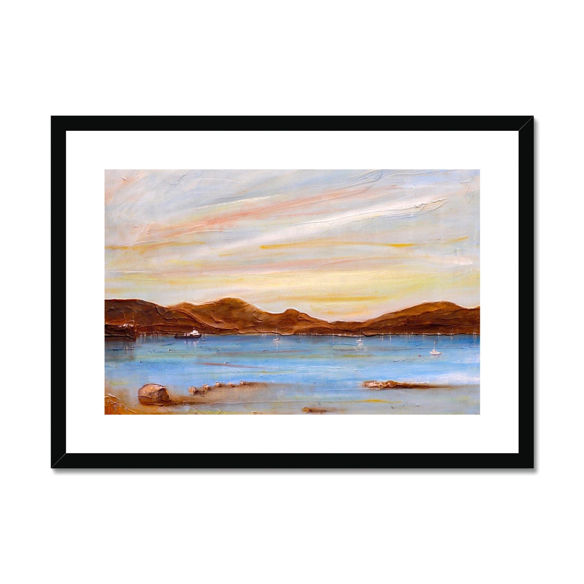 The Last Ferry To Dunoon Art Prints