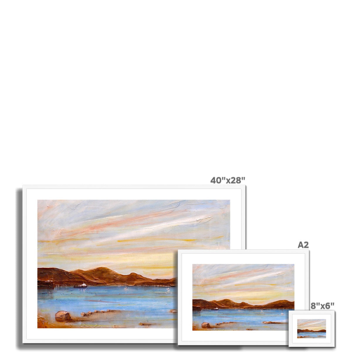 The Last Ferry To Dunoon Art Prints
