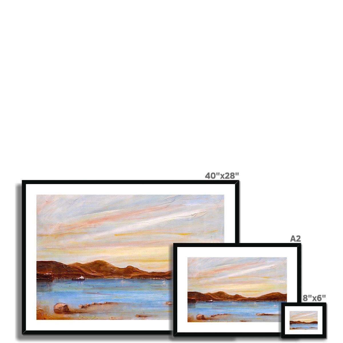 The Last Ferry To Dunoon Art Prints