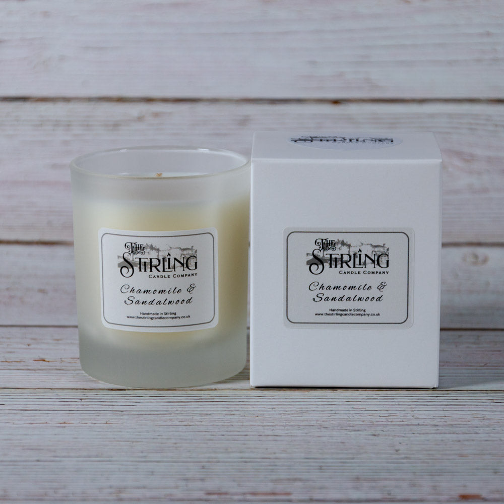 Camomille & Bois de santal - Bougie moyenne