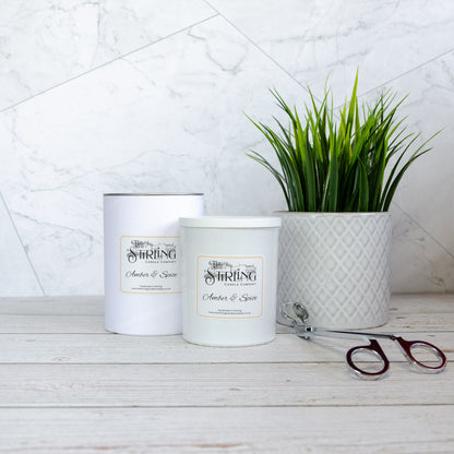 Amber & Spice - Large Candle