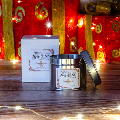 Gingerbread - Travel Tin Candle - Cotton Wick