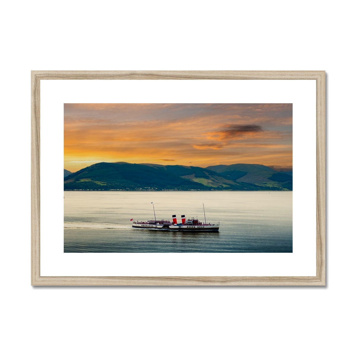 The Waverley On The Clyde Photography Art Prints