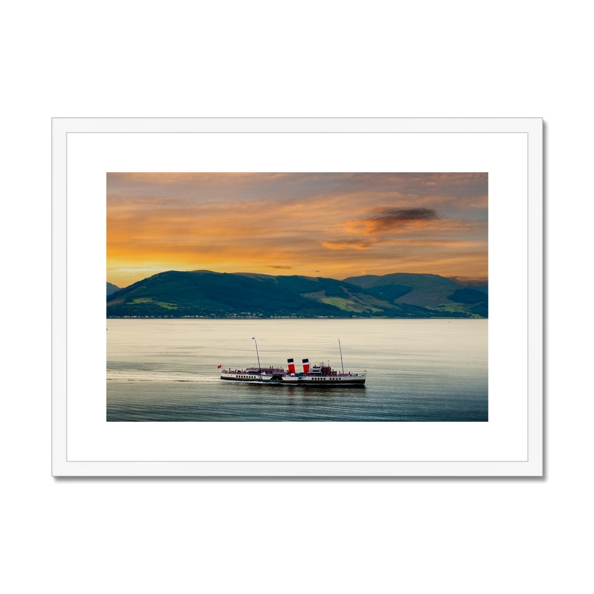The Waverley On The Clyde Photography Art Prints