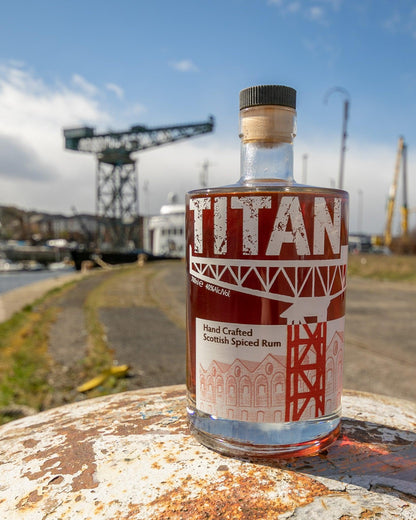Multi Award Winning Titan Spiced Rum (70cl, 40% ABV)