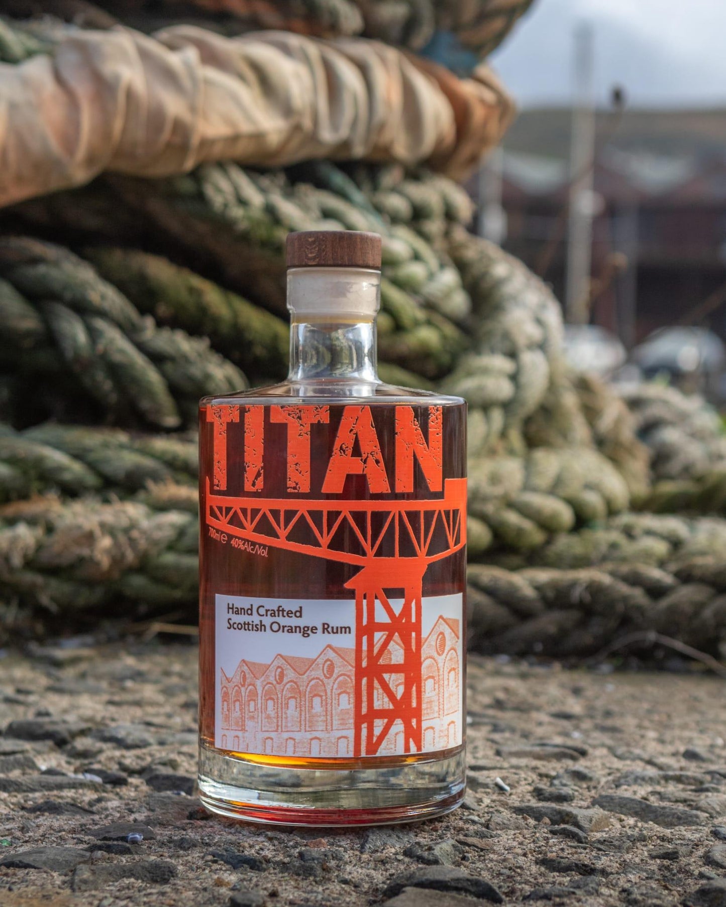 Gold Award Winning Titan Orange Rum (70cl, 40% ABV)